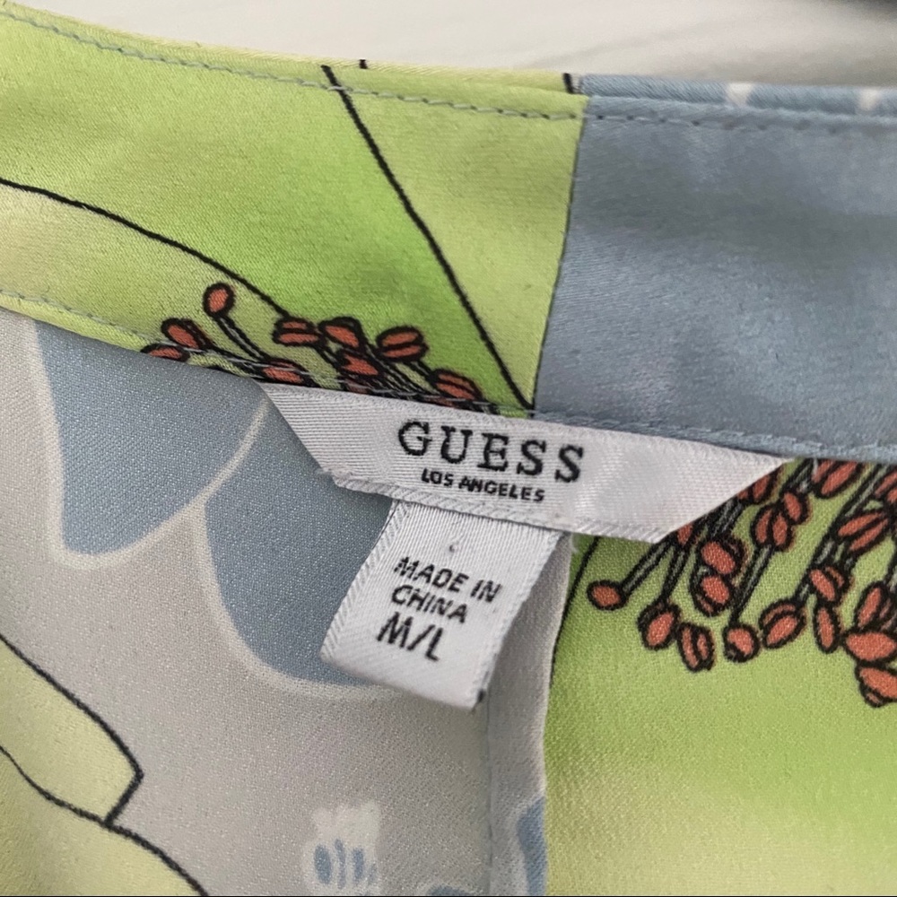 Guess Polyester Flowered Robe - Picture 5 of 6